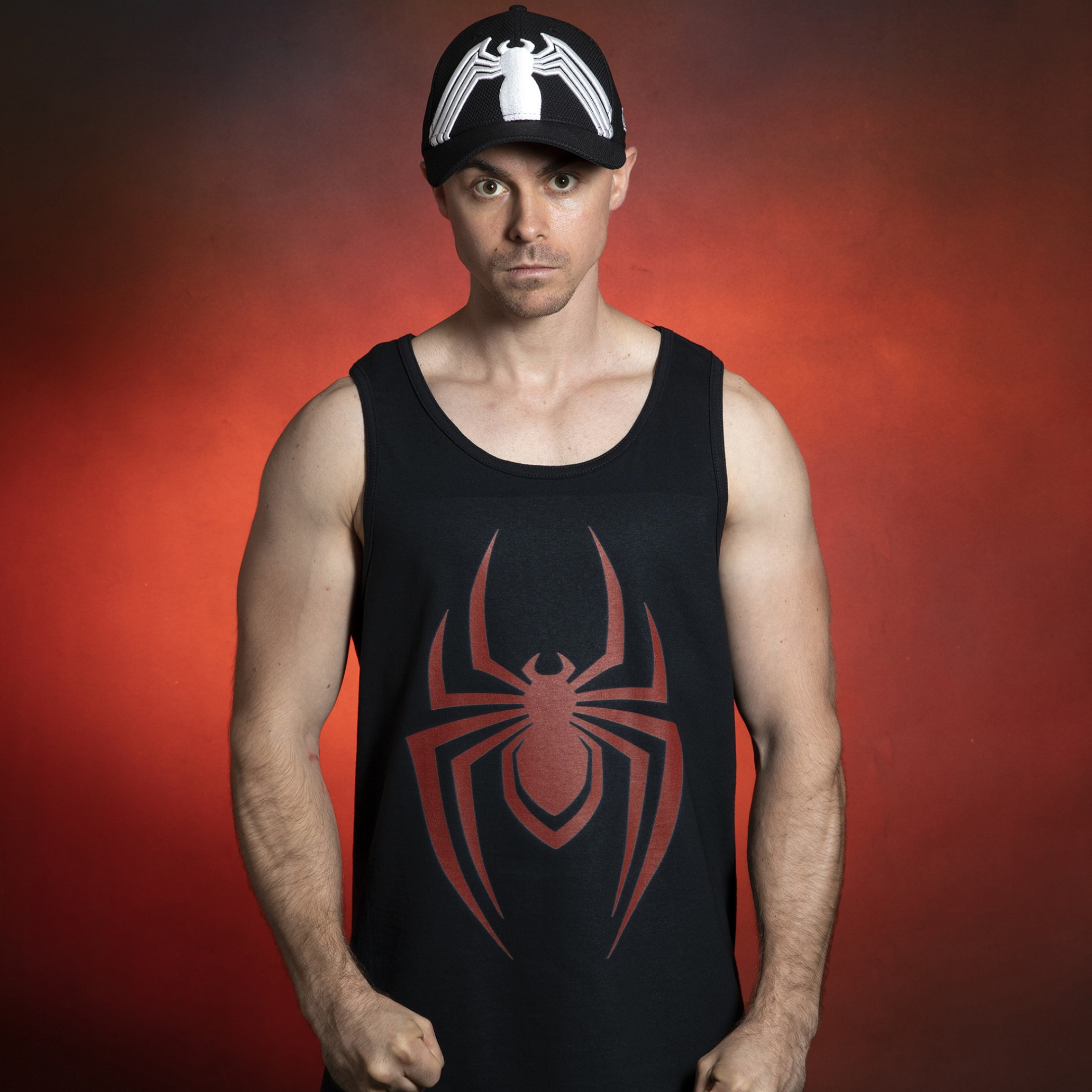 Spider-Man Miles Morales Minimal Symbol Tank Top